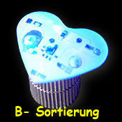 060-087 Magnetblinker Herz blau